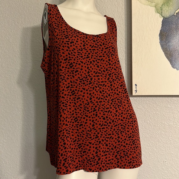 Chico's Tops - Chico’s Design Women’s Red & Black Sleeveless Top Blouse